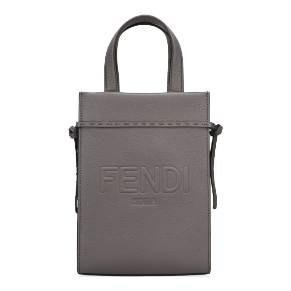 フェンディ バッグ メンズ FENDI ゴートゥショッパー スモール 7VA584 AMAC F0FDY グレー