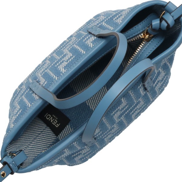 フェンディ バッグ レディース FENDI ロールミニ 8BS096 AUPX F1SKL ブルー フェンディ バッグ レディース FENDI ロールミニ 8BS096 AUPX F1SKL
