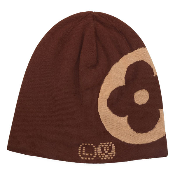 【プレミアム価格】 ルイヴィトン ニットキャップ LOUIS VUITTON ビーニー LV フィット モノグラム マロン M5248A