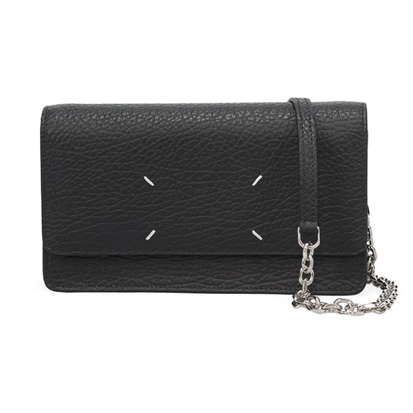 メゾンマルジェラ バッグ レディース Maison Margiela 4ステッチ チェーンウォレット SA3UI0008 P4455 T8013 ブラック