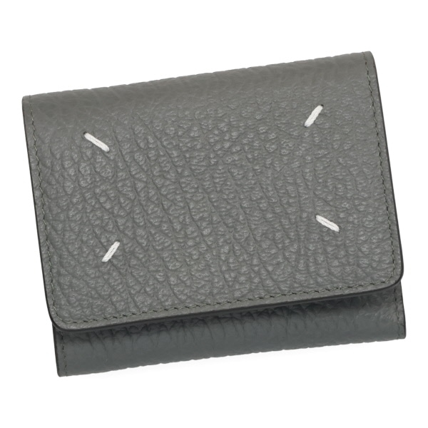 メゾンマルジェラ 財布 Maison Margiela  4ステッチ 三つ折りウォレット SA3UI0010 P4455 T8127 カイユーグレー