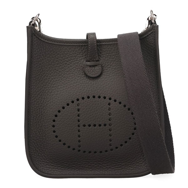 【プレミアム価格】 エルメス エブリン TPM 16cm HERMES トリヨンクレマンス ダークブロンズ シルバー金具 069426