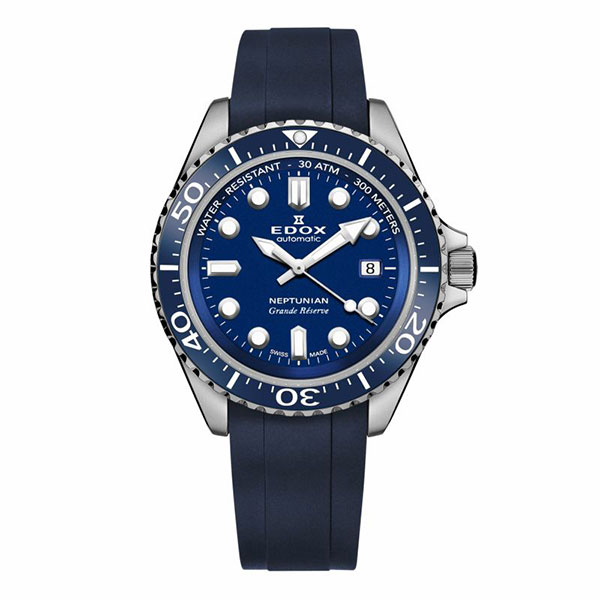 エドックス EDOX　ネプチュニアン グランデ リザーブ デイト オートマティック　80801-3BUCA-BUIN　日本限定