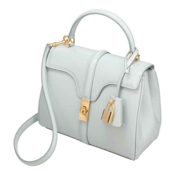 セリーヌ バッグ レディース CELINE スモール16 セーズ サテンドカーフスキン 18800 3BEY 07SZ ソフトブルー セリーヌ バッグ レディース CELINE スモール16 セーズ サテンドカーフ