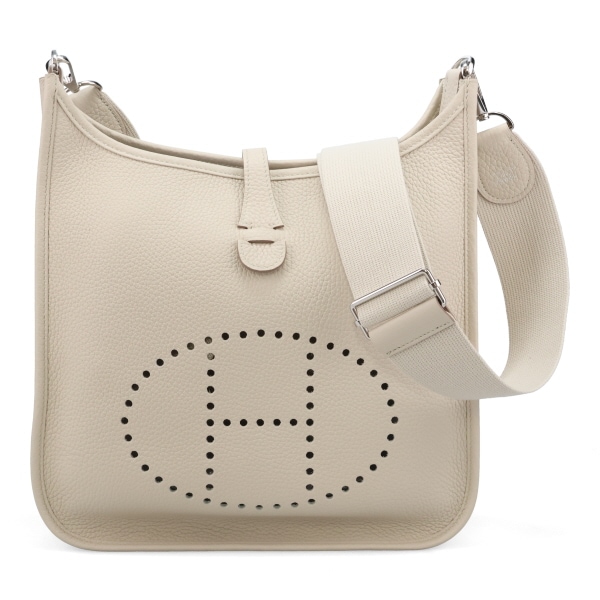 【プレミアム価格】 エルメス エブリン3 PM 29cm HERMES トリヨンクレマンス ベトン シルバー金具 056277