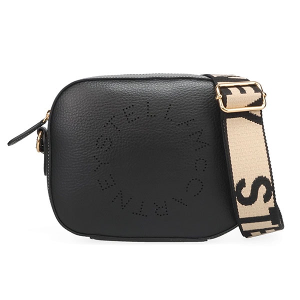 ステラマッカートニー バッグ レディース STELLA McCARTNEY ステラ ロゴ ミニバッグ 700266 WP0057 1000 ブラック