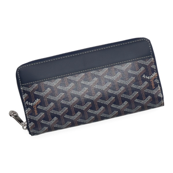 【プレミアム価格】 ゴヤール 財布 GOYARD マティニョンGM ネイビー MATIG2GM