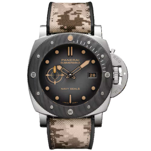 パネライ PANERAI   サブマーシブル  ネイビーシールズ チタニオ PAM01669　47ｍｍ