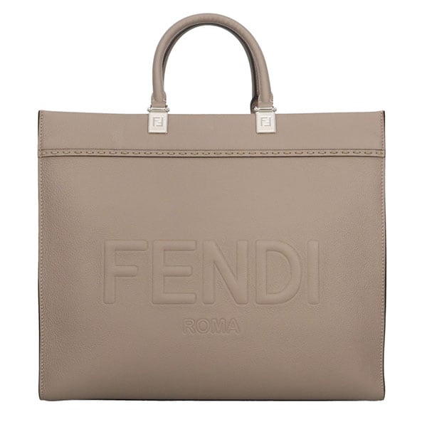 フェンディ バッグ レディース FENDI サンシャイン ミディアム 8BH386 AQF5 F04Y9 グレー