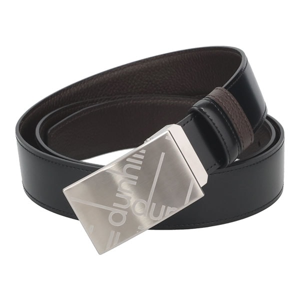 ダンヒル ベルト メンズ DUNHILL リバーシブル 26R4A75MD マットシルバーバックル ブラック+ブラウン