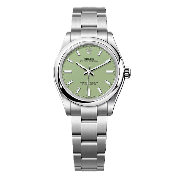 【プレミアム価格】ロレックス ROLEX オイスターパーペチュアル31　ピスタチオ　277200　表示価格は国内定価になります。販売価格はお問い合わせ下さい。