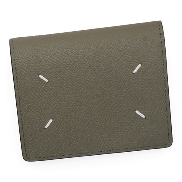 メゾンマルジェラ 財布 Maison Margiela 4ステッチ 二つ折りウォレット SA3UI0007 P4745 T7429 カーキ