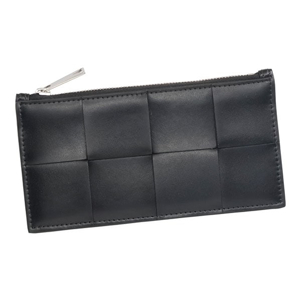 ボッテガヴェネタ 財布 メンズ BOTTEGA VENETA スリムロングウォレット 749460 VBWD3 8803 ブラック ボッテガヴェネタ 財布 メンズ BOTTEGA VENETA スリムロングウォレット