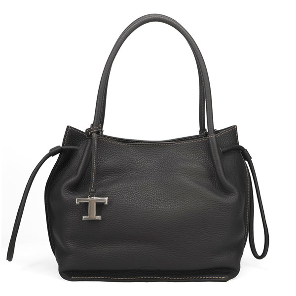 トッズ バッグ レディース TOD'S レザー バケットバッグ ミディアム XBWBUZS9300 ブラック