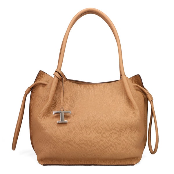 トッズ バッグ レディース TOD'S レザー バケットバッグ ミディアム XBWBUZS9300 ナチュラル