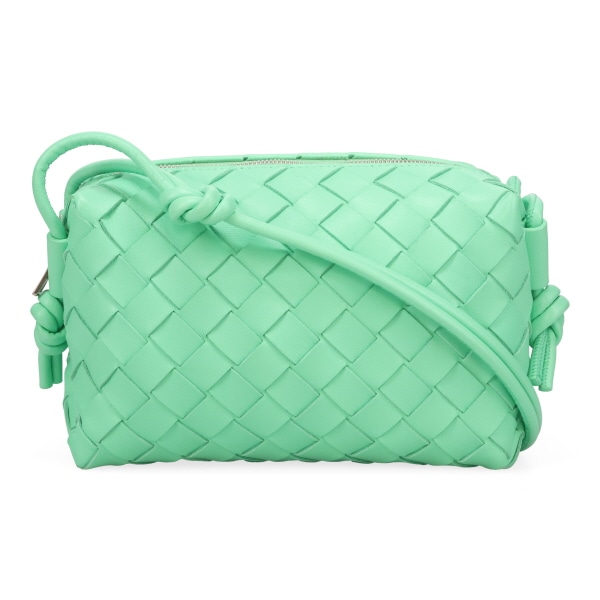 ボッテガヴェネタ バッグ レディース BOTTEGA VENETA ミニ ループ カメラバッグ 680254 V1G11 3801 グリーン
