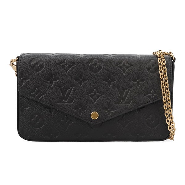 【プレミアム価格】 ルイヴィトン バッグ レディース LOUIS VUITTON モノグラムアンプラント ポシェットフェリシー ブラック M82477