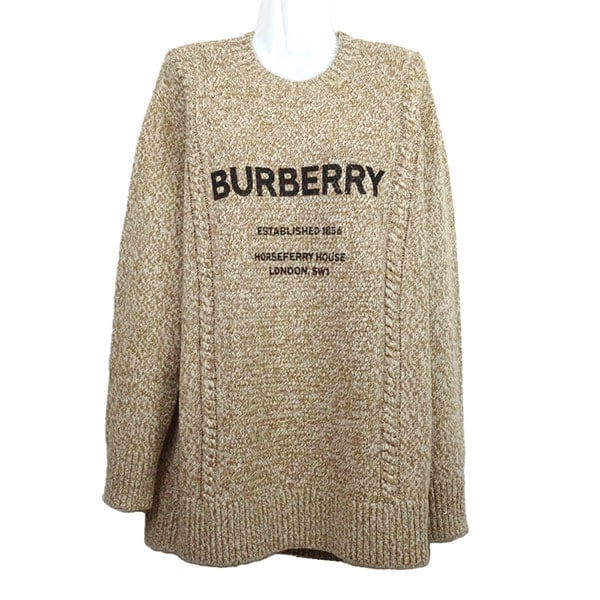 バーバリー セーター レディース BURBERRY MABEL 8042432 A1420 キャメル サイズS
