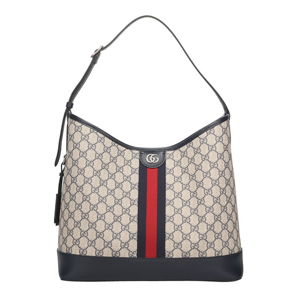 グッチ バッグ レディース GUCCI オフィディア ラージショルダーバッグ 781392 96IWN 4076 ベージュ+ネイビー