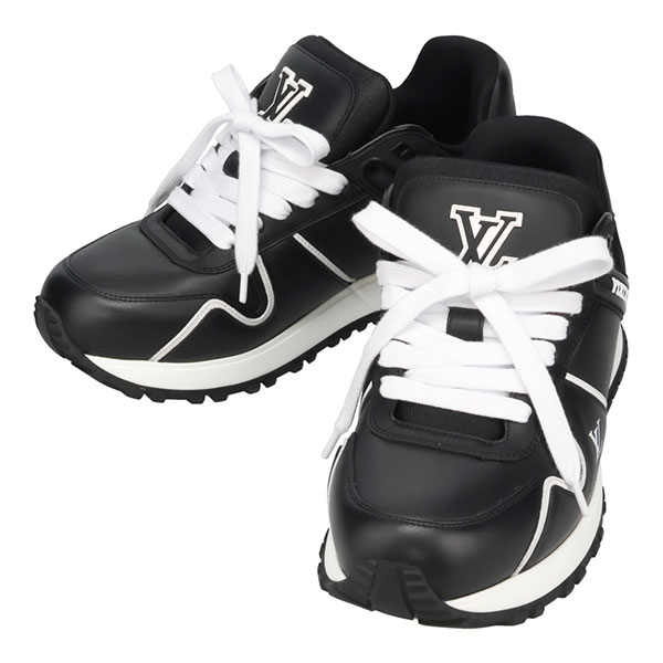 【プレミアム価格】 ルイヴィトン シューズ メンズ LOUIS VUITTON ランアウェイ マキシ スニーカー 1AHSRZ ブラック サイズ7.5