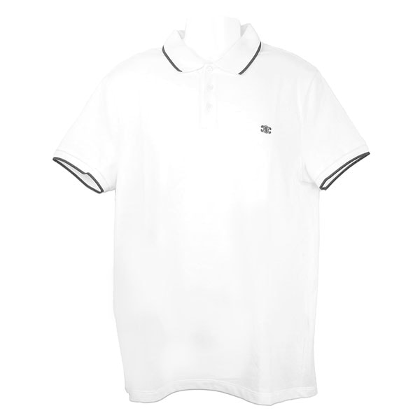 セリーヌ ポロシャツ メンズ CELINE クラシックポロシャツ 2X75H0ZWR 010B オフホワイト/ブラック サイズL ※サイズ別の在庫状況はお問合せください。