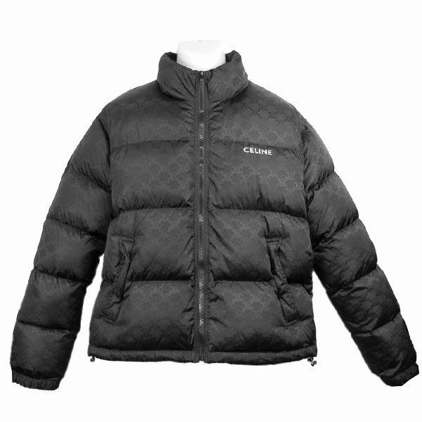 セリーヌ ダウンジャケット メンズ CELINE 2W31A795W 38NO ブラック サイズ50 XLサイズ相当 セリーヌ ダウンジャケット メンズ CELINE 2W31A795W 38NO ブラック
