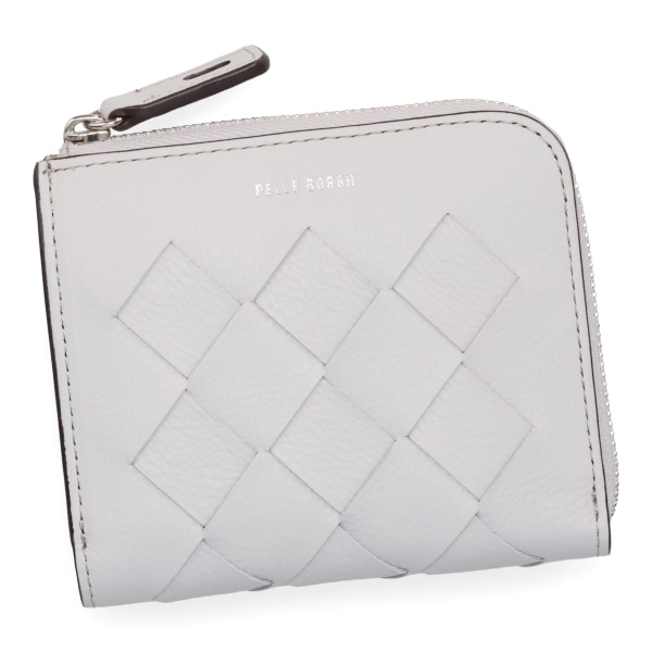 ペレボルサ 財布 レディース PELLE BORSA クロノウィーブ 5842 IG アイスグレー