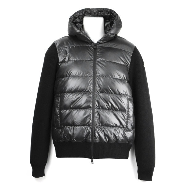 モンクレール カーディガン メンズ MONCLER ダウン 9B00041 M1131 999 ブラック サイズM ※サイズ別の在庫状況はお問合せください。