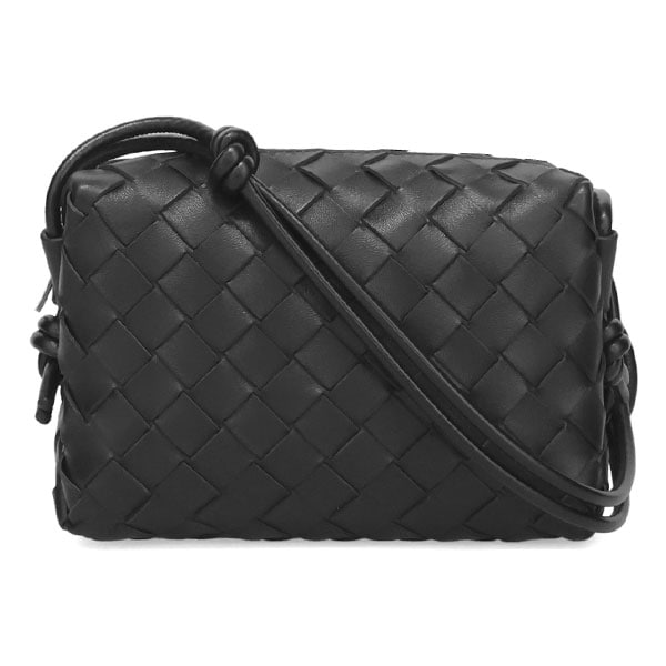ボッテガヴェネタ バッグ レディース BOTTEGA VENETA ミニループ カメラバッグ 723547 V1G11 8425 ブラック ボッテガヴェネタ バッグ レディース BOTTEGA VENETA ミニループ