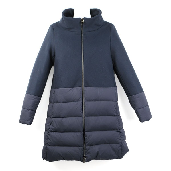 ヘルノ ダウン レディース HERNO PI001965D 33432R 9200 ネイビー サイズ40