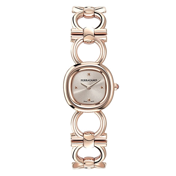 フェラガモ 時計　SFZA01025　ダブルガンチーニ　クォーツ　レディース　ステンレススティール