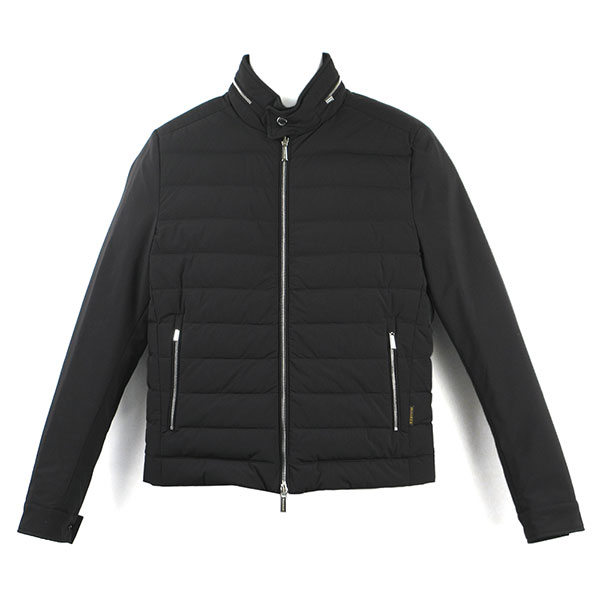 ムーレー ダウン メンズ MOORER FILIPPO-KN フィリッポ ブラック サイズ46 ※サイズ別の在庫状況はお問合せください。