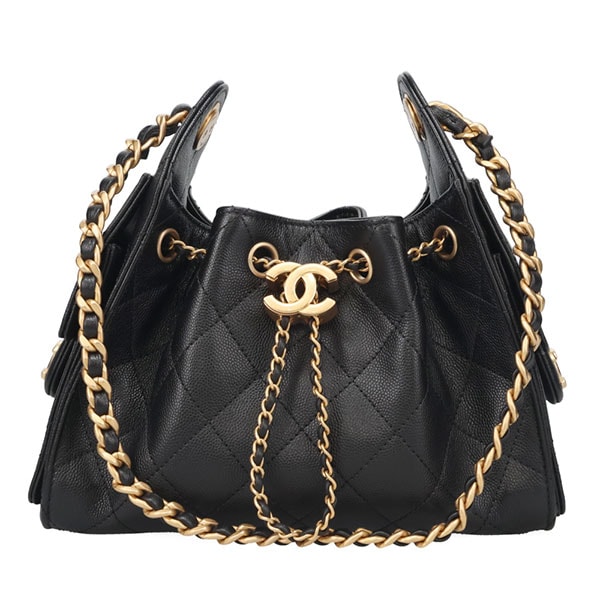 【プレミアム価格】 シャネル バッグ CHANEL シャネル25 ミニハンドバッグ AS5631 B20304 94305 ブラック マットゴールド金具