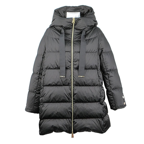 ヘルノ ダウン レディース HERNO PI1304D 12170Z 9300 ブラック サイズ38 ※サイズ別の在庫状況はお問合せください。