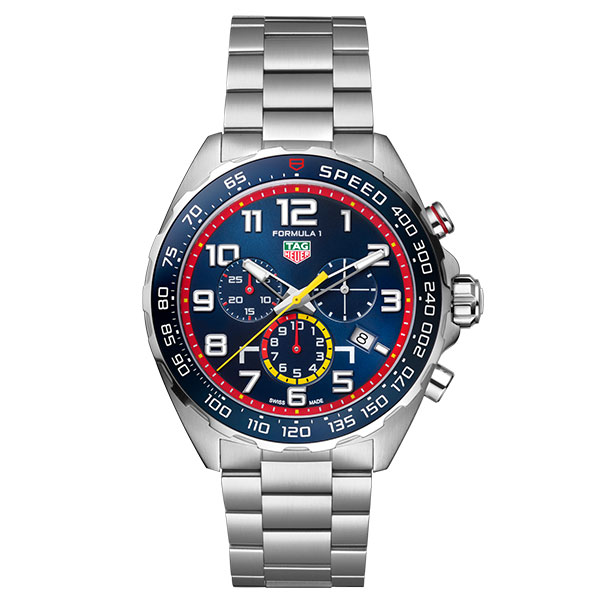 タグホイヤー TAG HEUAR フォーミュラ1 クロノグラフ レッドブル レーシング　クォーツ 43 mm スティール　CAZ101AL.BA0842