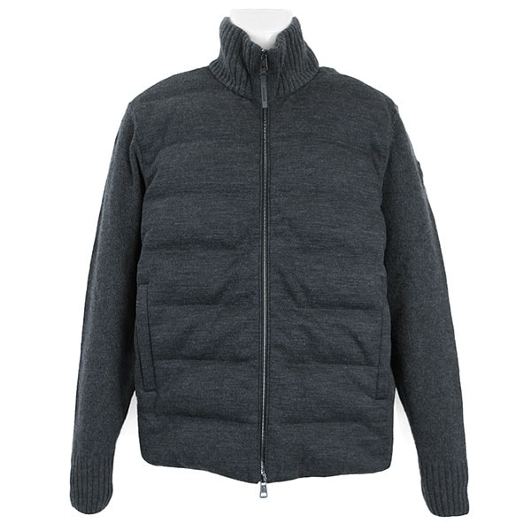 モンクレール ダウン カーディガン メンズ MONCLER 9B00033 M4281 989 ダークグレー サイズL