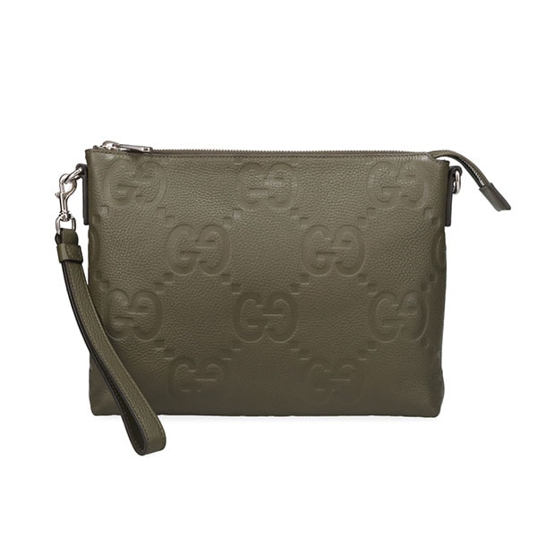 グッチ バッグ メンズ GUCCI ジャンボGG ミディアムクロスボディバッグ 696009 AABY7 3311 グリーン グッチ バッグ メンズ GUCCI ジャンボGG ミディアムクロスボディバッグ