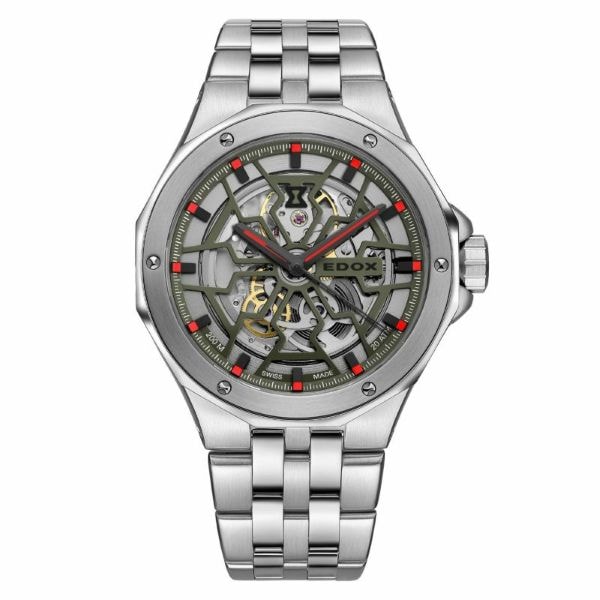 エドックス EDOX デルフィン オリジナル メカノ オートマティック 　85303-3M-VNRO