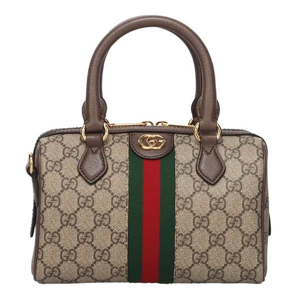 グッチ バッグ レディース GUCCI オフィディア スモール ボストンバッグ 772053 96IWG 8745 ベージュ+ダークブラウン グッチ バッグ レディース GUCCI オフィディア スモール ボストン