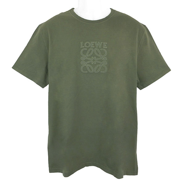 ロエベ Tシャツ メンズ LOEWE リラックスフィットTシャツ H526Y22XBN 4160 カーキグリーン サイズM