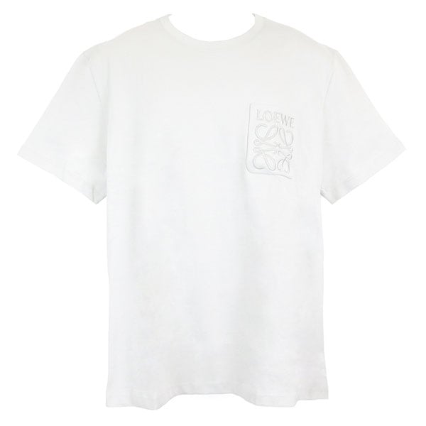ロエベ Tシャツ メンズ LOEWE リラックスフィットTシャツ H526Y22XBC 1210 ミディアムグレー サイズL ※サイズ別の在庫状況はお問合せください。