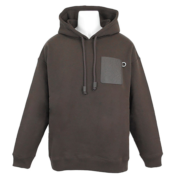 ロエベ パーカー メンズ LOEWE リラックスフィットフーディー H526Y25X63 3270 チョコレートブラウン サイズL