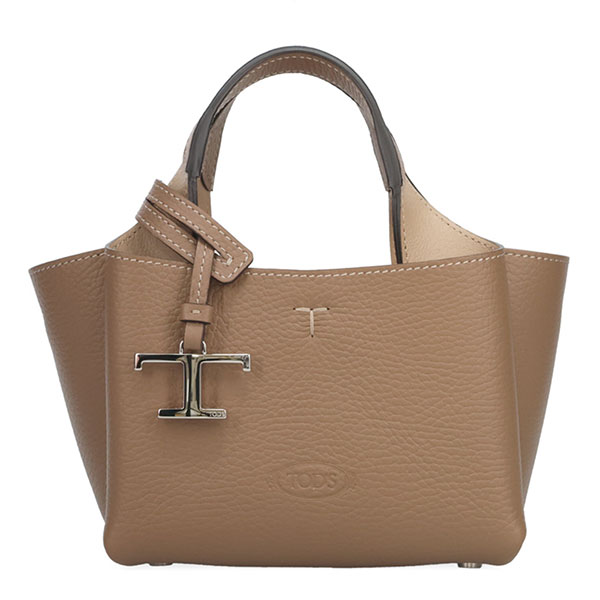 トッズ バッグ レディース TOD'S レザーバッグ マイクロ XBWAPAFL000 ブラウンナチュラル