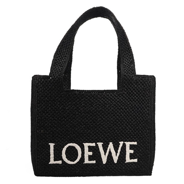 ロエベ バッグ レディース LOEWE ロエベフォントトート ミディアム A685B61X01 1100 ブラック