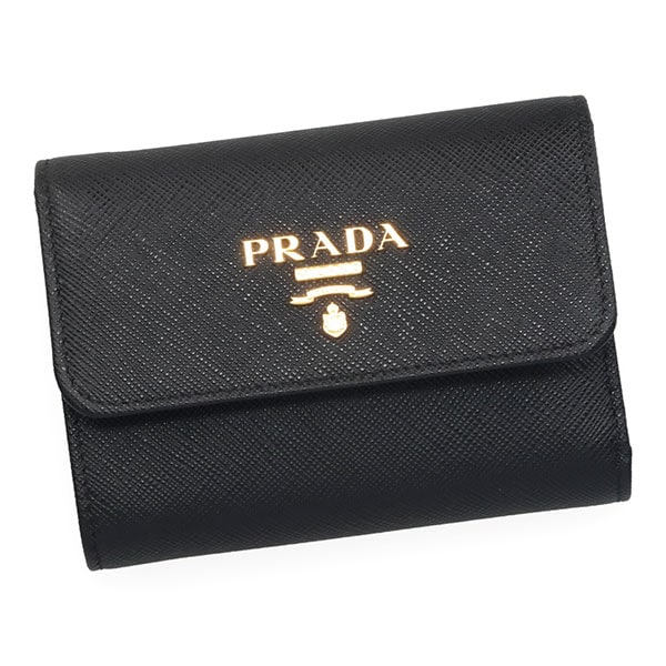 プラダ 財布 レディース PRADA サフィアーノレザー財布 1MH025 QWA F0002 NERO ブラック