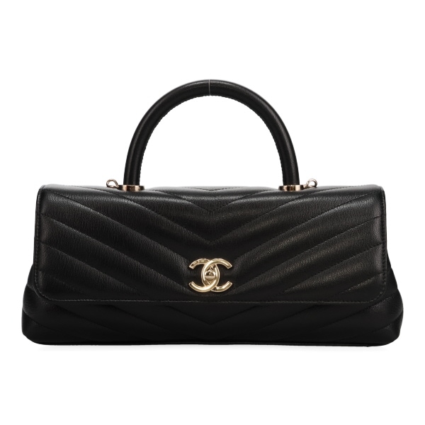 【プレミアム価格】 シャネル バッグ レディース CHANEL マキシ トップハンドル フラップバッグ AS6091 B23330 94305 ブラック ゴールド金具
