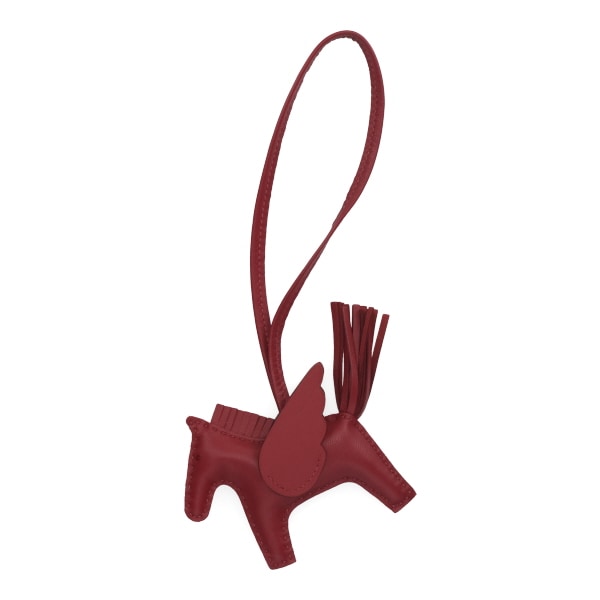 【プレミアム価格】 エルメス ロデオ ペガサス PM チャーム HERMES ルージュグレナ 083010