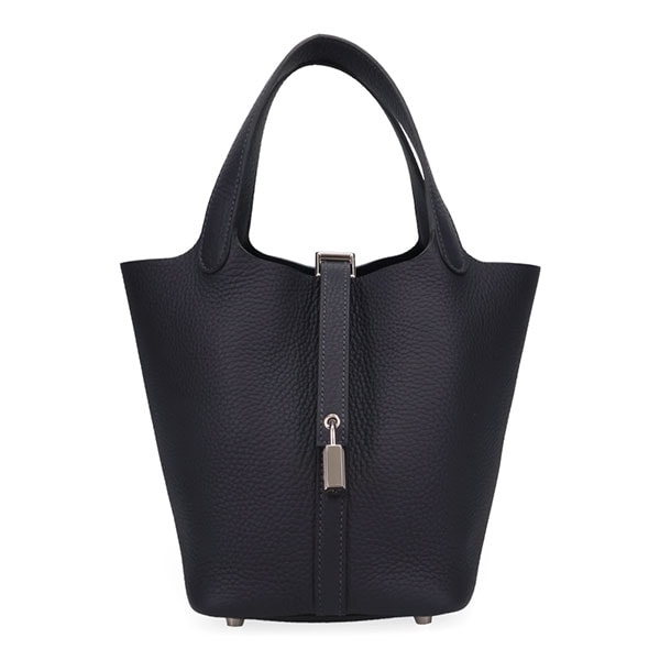 【プレミアム価格】 エルメス ピコタン ロック PM 18cm HERMES トリヨンクレマンス キャバン シルバー金具 056289