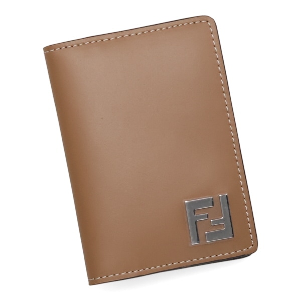 フェンディ カードケース メンズ FENDI FFスクエア 7M0349 AFF2 F1M6E ベージュ