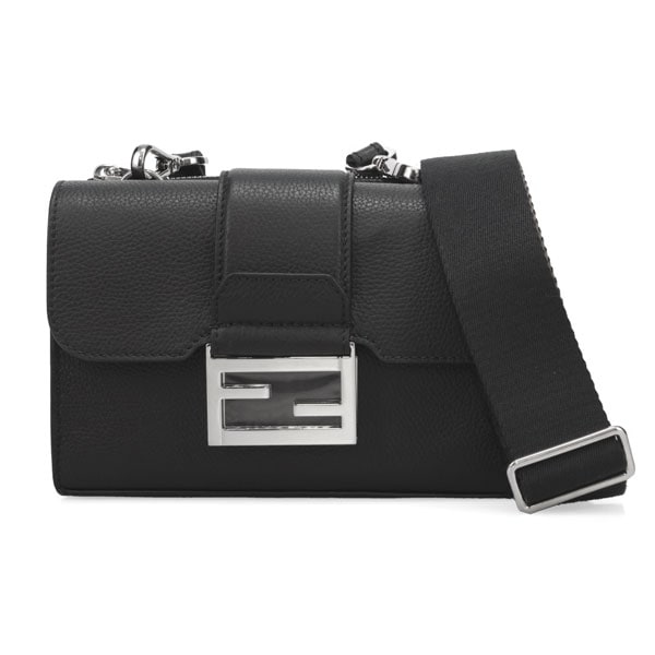 フェンディ バッグ メンズ FENDI バゲット ダブル 7VA649 APDR F0GXN ブラック